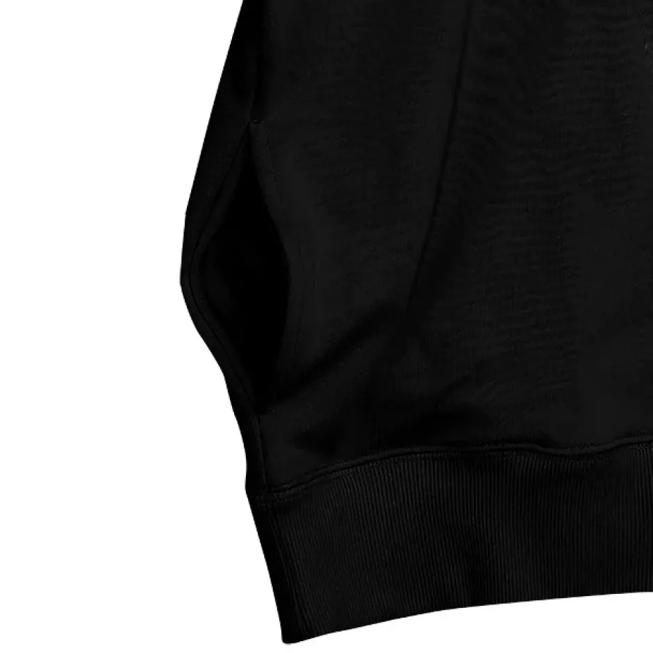 Jackets & Hoodies>LISTEN FLAVOR Chandelier Lace-Up Sleeve Hoodie