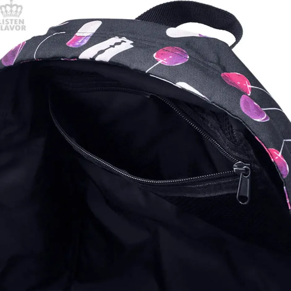 Bags & Wallets>LISTEN FLAVOR Cherry Backpack