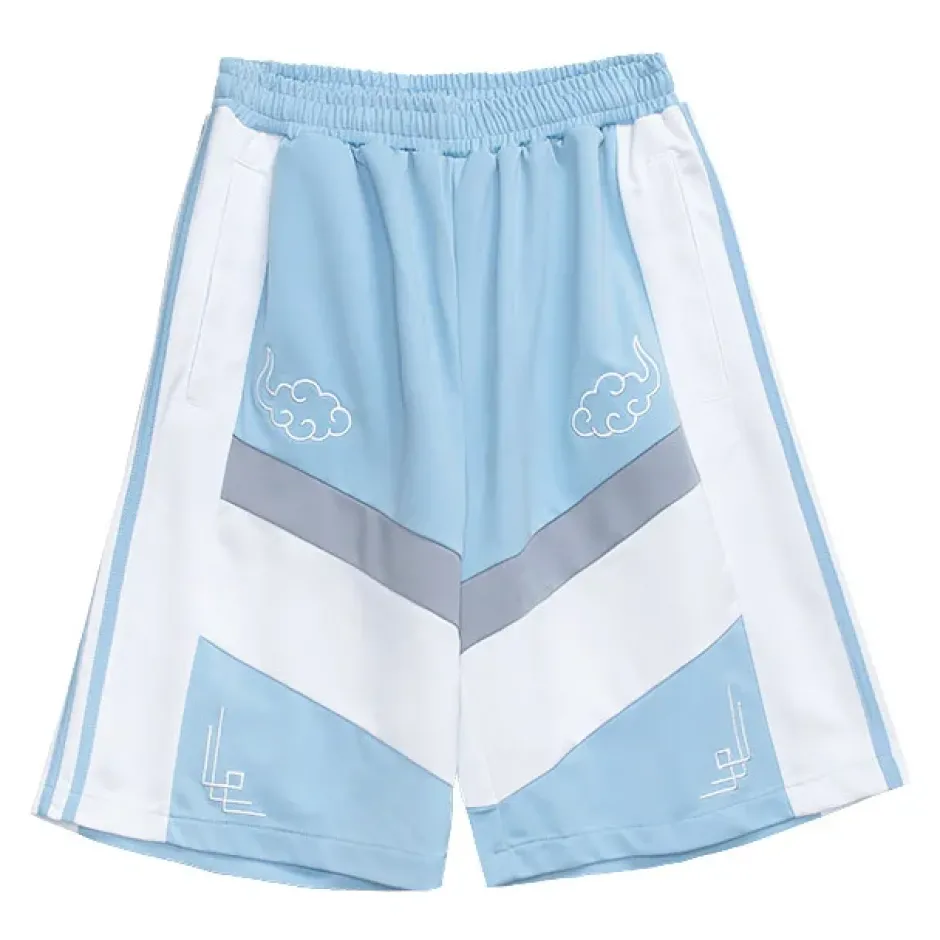 Bottoms>LISTEN FLAVOR Cyber China Jersey Shorts