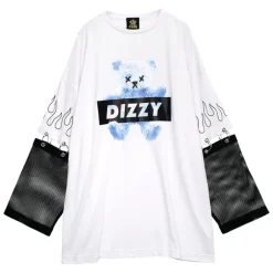 LISTEN FLAVOR Daisy Bear Mesh Big Top Best