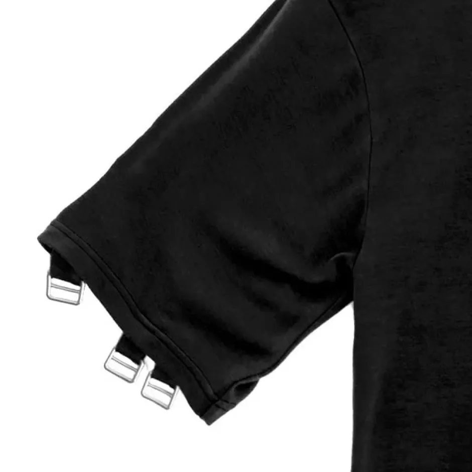 Jackets & Hoodies>LISTEN FLAVOR Danger Cat 2-Way Cut Hoodie