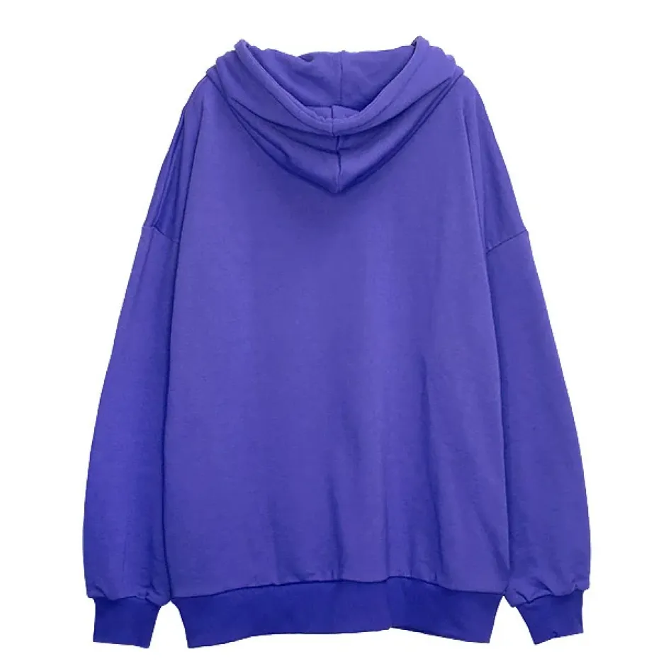 LISTEN FLAVOR Dark Cross Studded Hoodie Outlet