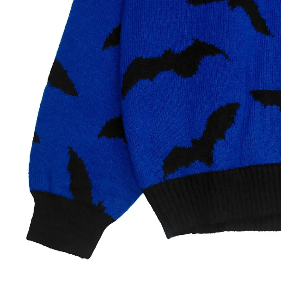 LISTEN FLAVOR Dark Night Bat Knit Best