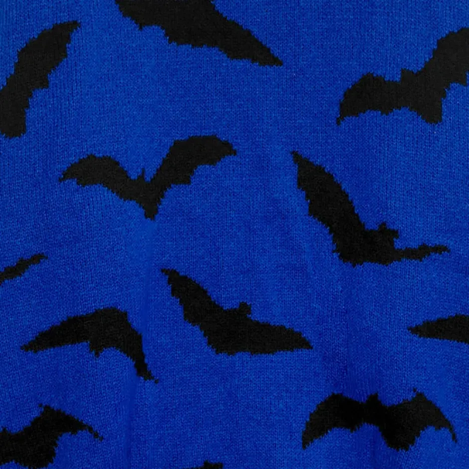 LISTEN FLAVOR Dark Night Bat Knit Best