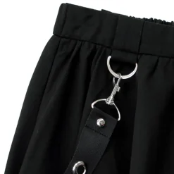 LISTEN FLAVOR Dark Nights Hemline Maxi Skirt Hot