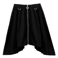 LISTEN FLAVOR Dark Nights Hemline Maxi Skirt Hot