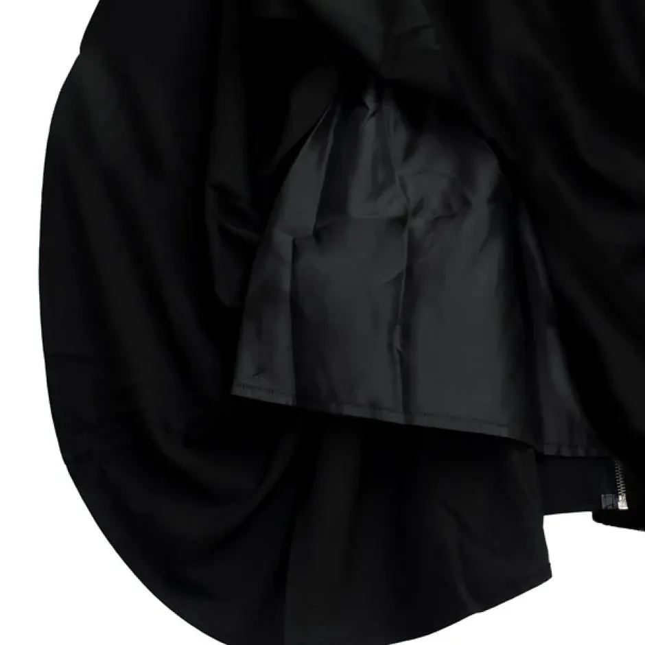 LISTEN FLAVOR Dark Nights Hemline Maxi Skirt Hot
