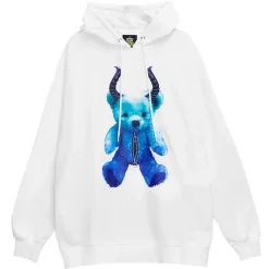 LISTEN FLAVOR Devil Bear Hoodie Discount