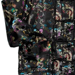 LISTEN FLAVOR Dragon China Brocade Shirt Black Dragon Sale