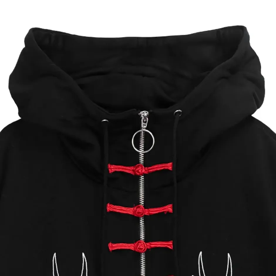LISTEN FLAVOR Dragon China Zip Hoodie Online