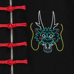 LISTEN FLAVOR Dragon China Zip Hoodie Online