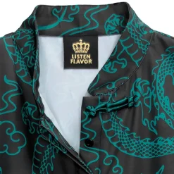 LISTEN FLAVOR Dragon Pattern China Shirt Best