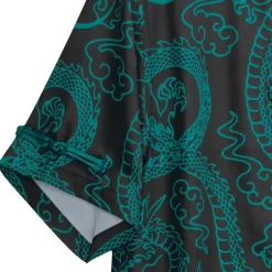 LISTEN FLAVOR Dragon Pattern China Shirt Best