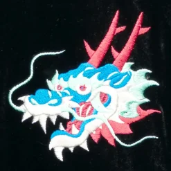 LISTEN FLAVOR Dragon Velour Track Jacket Clearance