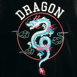 LISTEN FLAVOR Dragon Velour Track Jacket Clearance