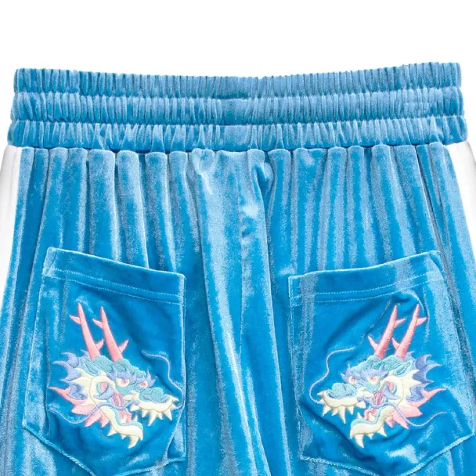 LISTEN FLAVOR Dragon Velour Track Pants Online