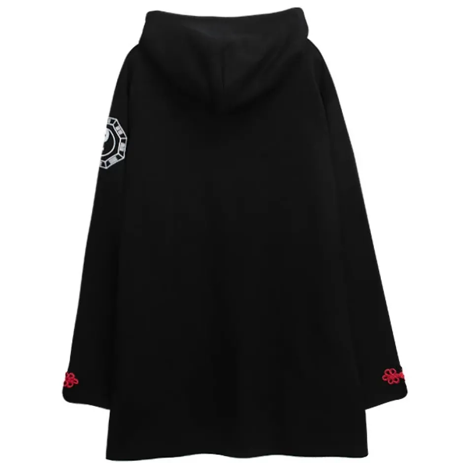 Jackets & Hoodies>LISTEN FLAVOR Dragon Yin-Yang China Hoodie