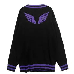 LISTEN FLAVOR Fallen Angel's Melty Line V-neckline Knit Sale