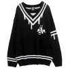 Tops>LISTEN FLAVOR Fallen Angel's Melty Line Knit Top