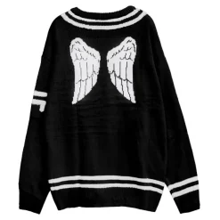 Tops>LISTEN FLAVOR Fallen Angel's Melty Line Knit Top