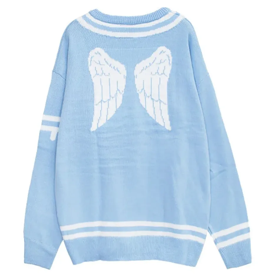 Tops>LISTEN FLAVOR Fallen Angel's Melty Line Knit Top
