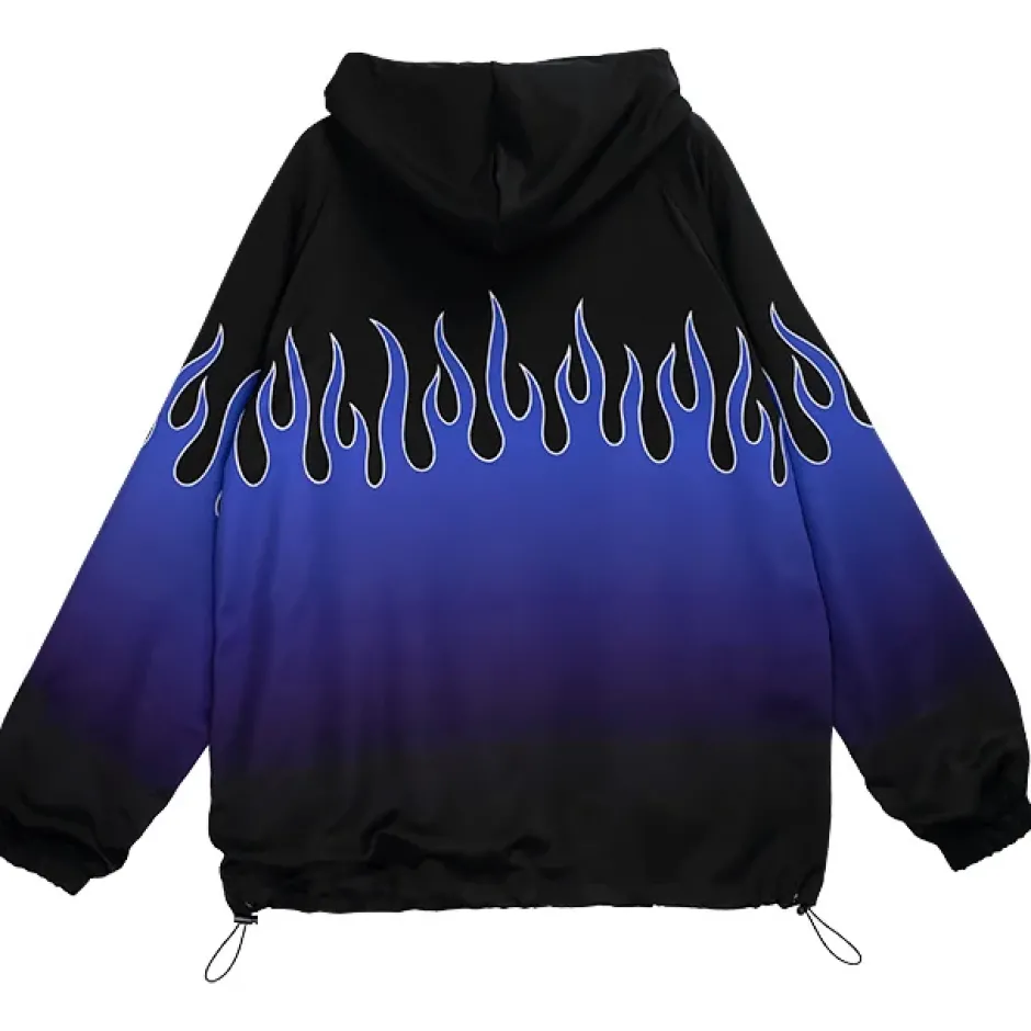 Jackets & Hoodies>LISTEN FLAVOR Fire Anorak Jacket