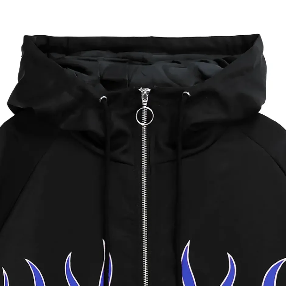Jackets & Hoodies>LISTEN FLAVOR Fire Anorak Jacket