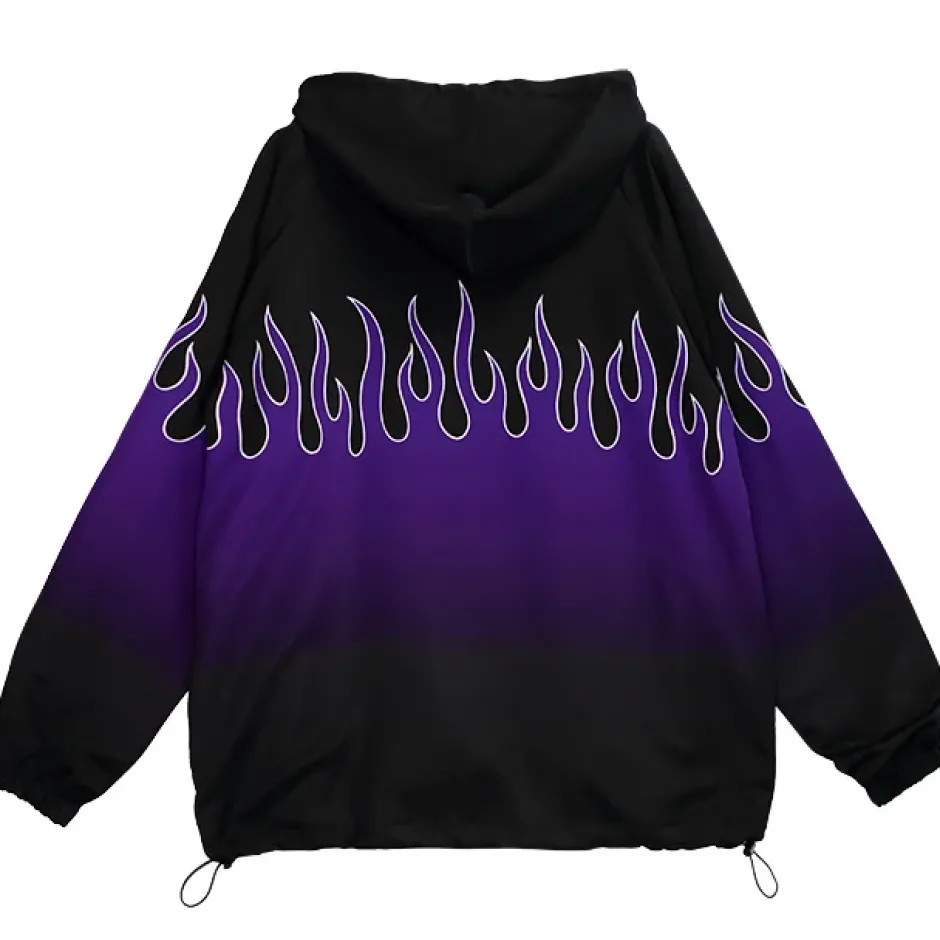 Jackets & Hoodies>LISTEN FLAVOR Fire Anorak Jacket