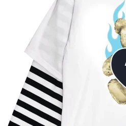 LISTEN FLAVOR Fire Heart Bear Layered-Style Long Sleeve T-Shirt Online
