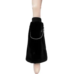 LISTEN FLAVOR Fire Heart Chain Boa Leg Covers New