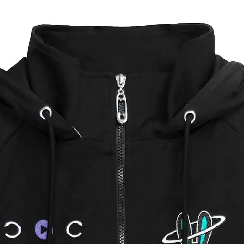 Jackets & Hoodies>LISTEN FLAVOR From the Mirai Bunny Ear Jersey Hoodie
