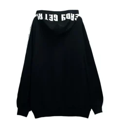 Jackets & Hoodies>LISTEN FLAVOR Gaming 8 bit Sleeve Line Hoodie