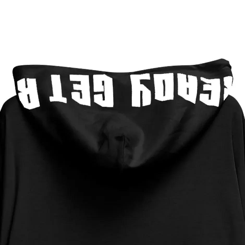 Jackets & Hoodies>LISTEN FLAVOR Gaming 8 bit Sleeve Line Hoodie