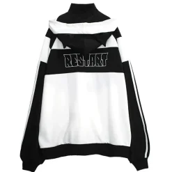 Jackets & Hoodies>LISTEN FLAVOR Gaming Cat Ear Jersey Hoodie