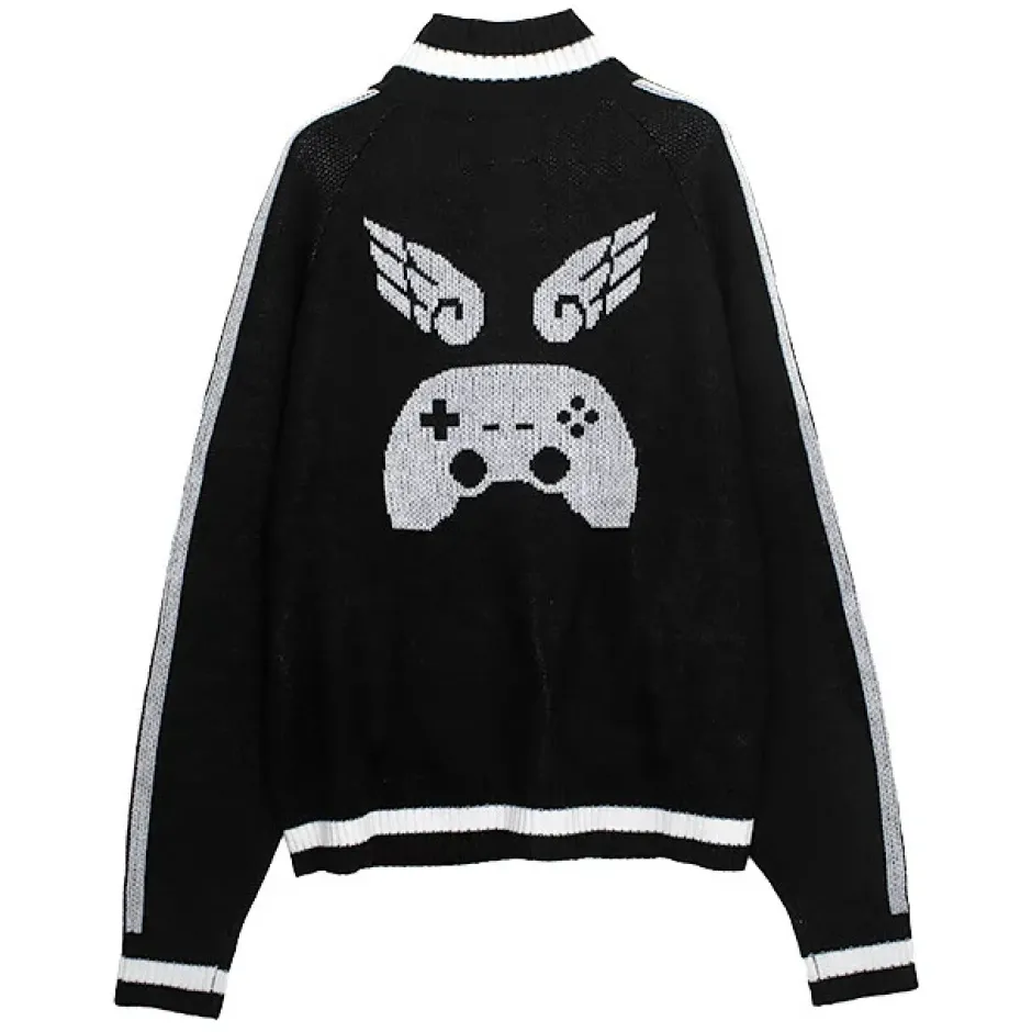 Jackets & Hoodies>LISTEN FLAVOR Gaming Knit Jersey