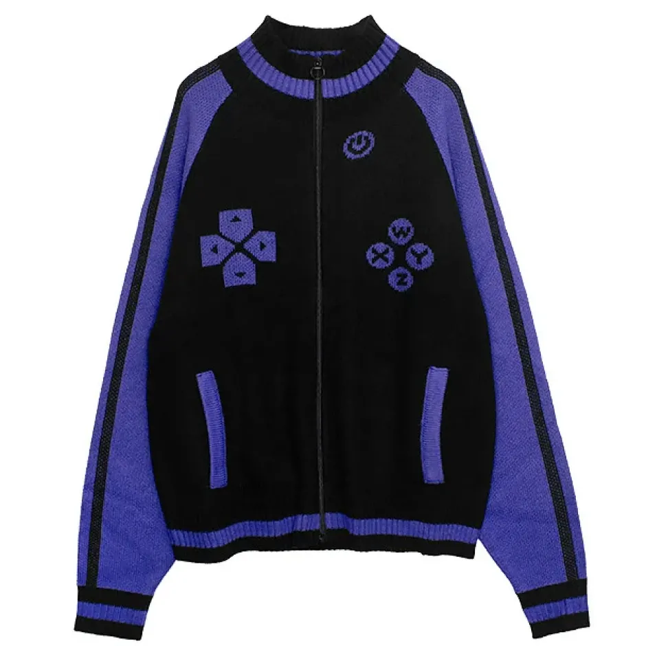 Jackets & Hoodies>LISTEN FLAVOR Gaming Knit Jersey
