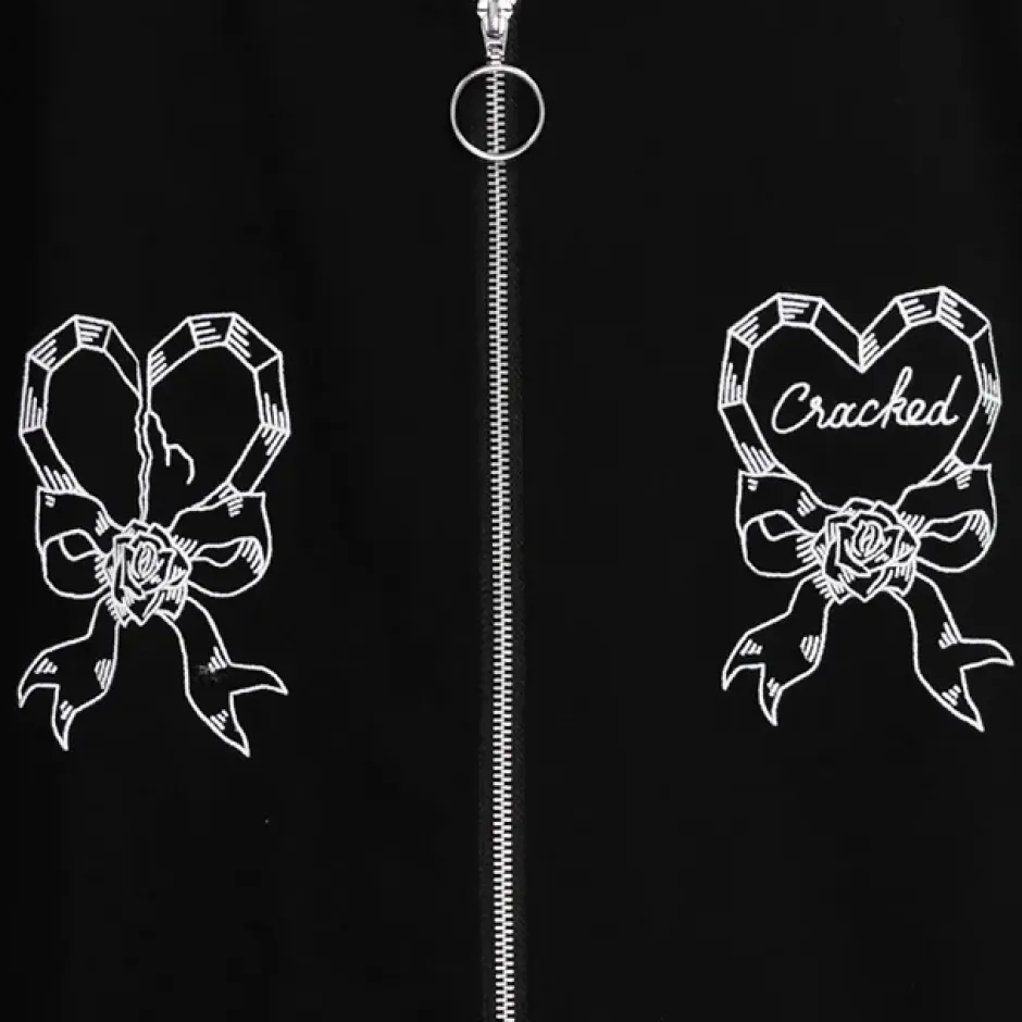 Jackets & Hoodies>LISTEN FLAVOR Glass Heart Sailor Blouson