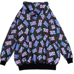 LISTEN FLAVOR Gummy Bear Zip Hoodie Outlet