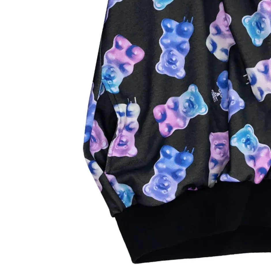 LISTEN FLAVOR Gummy Bear Zip Hoodie Outlet