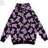 Jackets & Hoodies>LISTEN FLAVOR Harness Bear Zip-Up Hoodie