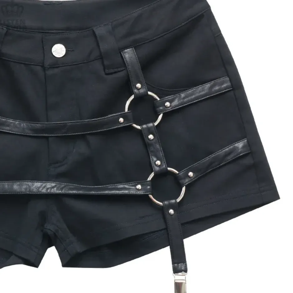 LISTEN FLAVOR Harness Shorts Sale