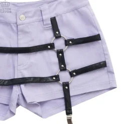 LISTEN FLAVOR Harness Shorts Sale
