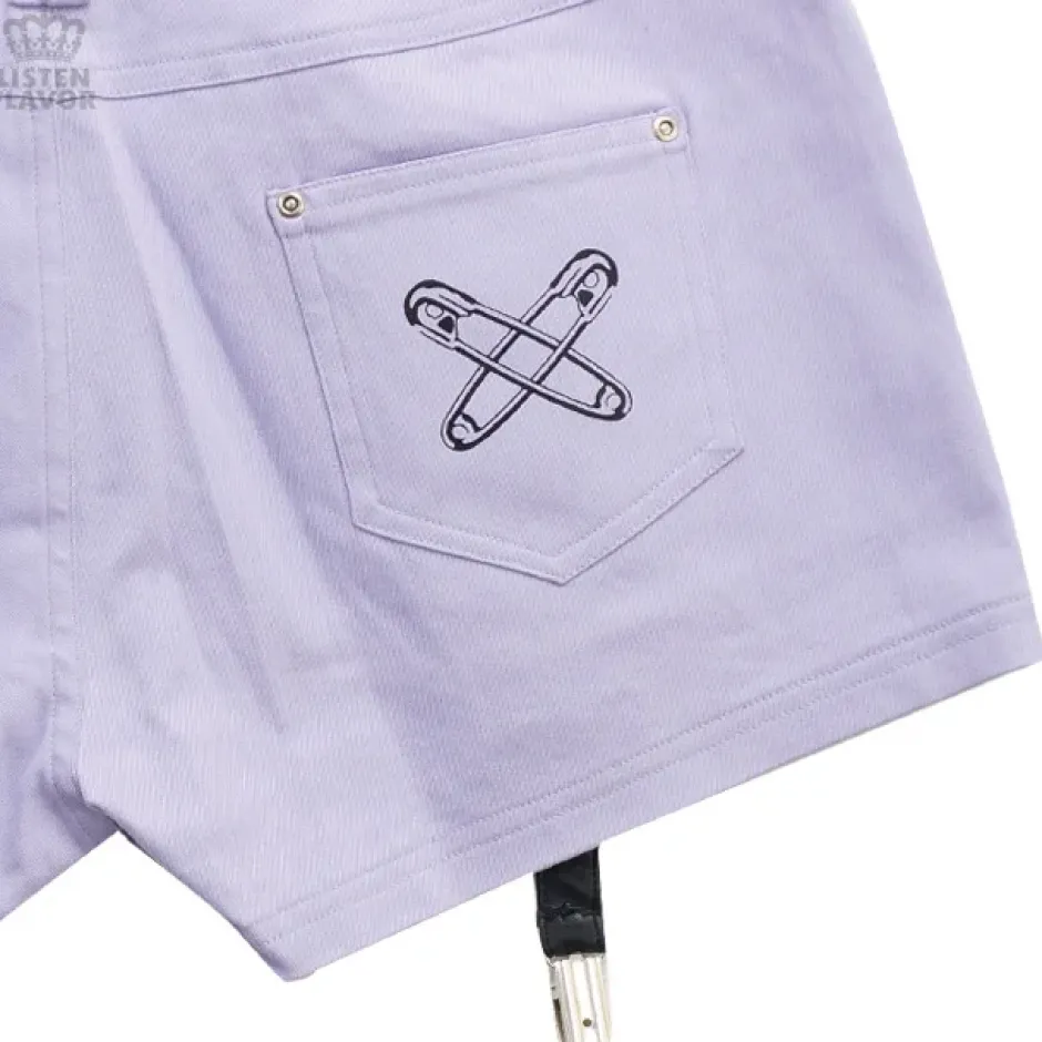 LISTEN FLAVOR Harness Shorts Sale
