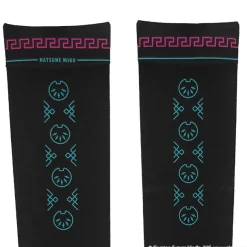 LISTEN FLAVOR Hatsune Miku China Knee-High Socks Black Clearance