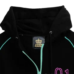 LISTEN FLAVOR 2022 Hatsune Miku Collaboration Hatsune Miku Zip Hoodie Clearance