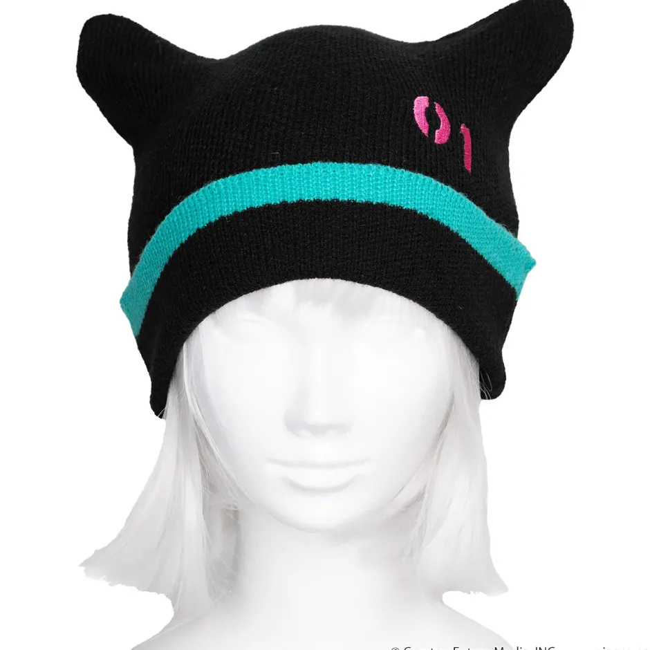 LISTEN FLAVOR Hatsune Miku Knit Cap Black Online