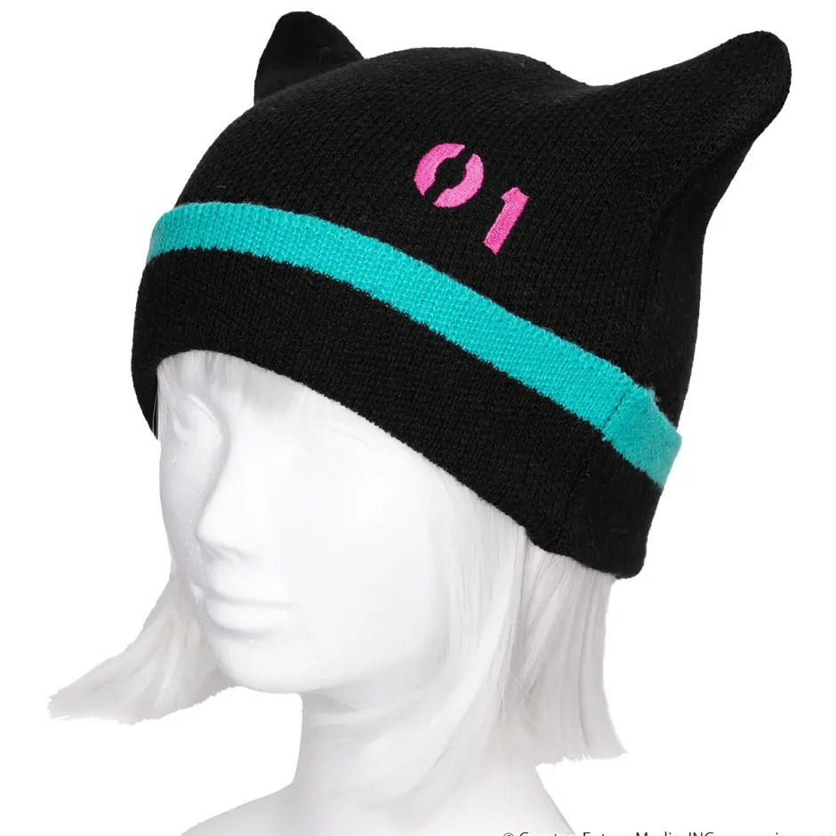 LISTEN FLAVOR Hatsune Miku Knit Cap Black Online