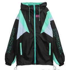 LISTEN FLAVOR Hatsune Miku Mountain Hoodie Black Clearance