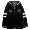 LISTEN FLAVOR Heartbeat Sailor Fur Boa Blouson Discount