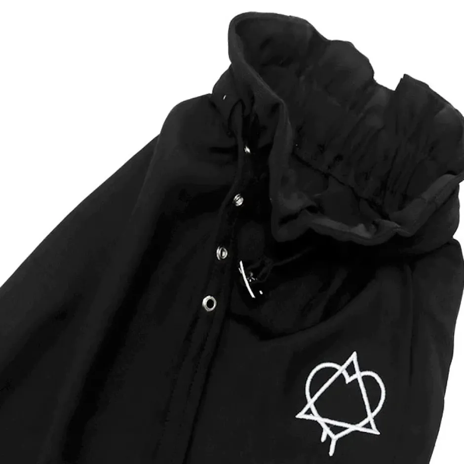 LISTEN FLAVOR Heart Hexagram Leg Covers w/ Belt Clearance